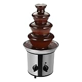 4 Ebenen Schokoladenbrunnen YUNRUX 4-Tier-Schokolade-Brunnen-Maschine elektrische...