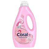 Coral Feinwaschmittel Wolle & Feines Flüssigwaschmittel für eine schonende Reinigung 23...