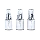 Hemoton 3 Stück Leere Mini Glas Pumpflasche Nachfüllbare Parfüm Ätherische...