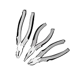 Tbkoly Kombizangen-Set, 3-teiliges Zangen-Set, Gleitgelenk, lange Spitze, Seitenschneider...