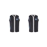 Neopren-Neoprenanzug für Herren, Reißverschluss, 3 mm, Schwarz, 2 Stück