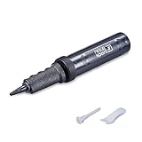 ResultSport Gymnastikballpumpe Doppelhub Handpumpe für Gymnastikball/Ballon mit Stecker...