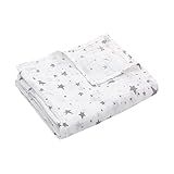 Musselin Babydecke Sommer für Babys Kinder dünne atmungsaktive Sommerdecke...