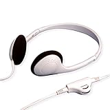 Value Stereo Kopfhoerer mit Lautstaerkeregler, Grau, 15.99.1316, Standard