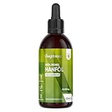 Hanföl Tropfen 60ml - 2000mg reines Hanfsamenöl - Veganes Hanfsamen Öl kaltgepresst -...