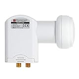 RED OPTICUM LTP 04H Twin LNB I Hitze- & kältebeständiger Digital-LNB 2-fach mit nur...