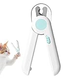 BommFu Nagelknipser Für Hunde Katzen | 2-in-1 Krallenschere Und Hundenagelschleifer Mit...