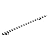 V2Aox Handlauf Treppengeländer aus Edelstahl, Durchmesser: 4,2 cm, Rostfrei & Wetterfest,...