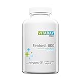 Vitabay Bentonit 800 • 240 vegane Kapseln • Über 90% Montmorillonit •...