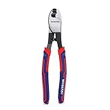 WORKPRO Kabelschere, Kabelschneider 210mm, Drahtschneider für Aluminium Kabel, zum...