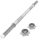 MAXXIVA Hantelstange 160 cm Langhantelstange Krafttraining Zugstange silber verchromt...