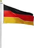 normani Aluminium Fahnenmast 6,20-6,80-7,50-8,00 oder 9,00 m Höhe inkl....