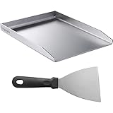 Smartpeas Edelstahl Grillplatte – Plancha Universalgröße 30 X 40 Cm Für Viele Kohle-...