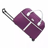 Leichte Rolltasche Mit Luftfahrtzulassung, Wasserdichte Weekender-Taschen For Reisen Im...