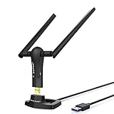 BrosTrend AC1200 USB WLAN Stick, WiFi Adapter für Desktop Laptop PC mit Windows...