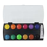 Pelikan Kreuzer 721233 Deckfarbkasten mit 12 Farben und Deckweiss, 1 Stück