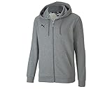 PUMA Herren, teamGOAL 23 Casuals Hooded Jacket Kapuzenjacke, Medium Gray Heather, XL