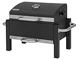 tepro Holzkohlegrill Toronto Easy mit 2 stabilen Tragegriffen, leichtgängigem...