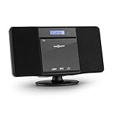 oneConcept V-13 Kompaktanlage - Stereoanlage mit UKW-Radiotuner, Mini HiFi...