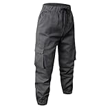 Mashaouyo Cargohose für Herren, Camouflage, große und große Arbeitshose, Taille, Bein,...