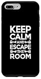 Hülle für iPhone 7 Plus/8 Plus Bleib ruhig und entkomme dem Room Escape Room