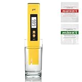 pH Messgerät für Wasser, Aquarium, Teich, Pool Digital, 0.00-14.00 pH-Meter Messer