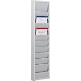 Certeo EICHNER Planungstafel Werkstattplaner 31,5 x 7,7 x 118,5 cm (BxTxH) für DIN A4
