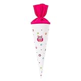 goldbuch 93043 Geschwisterschultüte Eule, Zuckertüte 35 cm, mit farbigem...