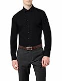 Seidensticker Herren Business Hemd Slim Fit Bügelfrei Kent Langarm Shirt,...