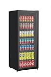 METRO Professional Getränkekühlschrank GSC4240B, 237 L, 110 W, 6 verstellbaren...