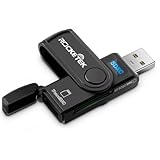 USB 3.0 Kartenleser - High-Speed 2-in-1 Speicherkartenadapter mit Micro-SD-Kartenkappe,...