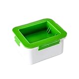 DTREELS 1 x Tofu-Abflussbox, Wasserentfernungsgerät, zeitsparende Presse zum Kochen,...