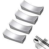 Generic Essstäbchenablage, 4Pcs Edelstahl, Stäbchen Rest, Essstäbchen Halter...