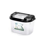 Nobleza Terrarium für Reptilien und Amphibien, Zuchtbox aus Kunststoff,...
