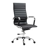 SVITA ELEGANCE Bürostuhl Chefsessel Schreibtischstuhl Konferenzsessel mit Rollen drehbar...