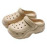 2026 dicke Sohle, Plateau-Clogs für Damen, leichte Gartenschuhe für Mädchen,...