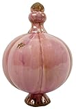 Manufaktur Lichtbogen Große Gartenkugel aus Keramik rosa - Rosenkugel...
