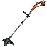 Black+Decker Akku-Rasentrimmer (36V 2,0Ah, Schnittbreite 30 cm, E-Drive...