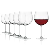 Stölzle Lausitz Burgundergläser Weinland 6er-Set 650 ml – Elegante...