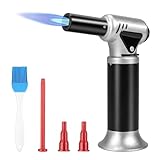 Carehabi Flambierbrenner, Einstellbare Flamme Bunsenbrenner mit Sicherheitssperre,...