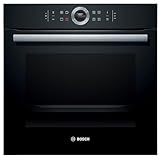 Bosch HBG675BB1 Serie 8 Einbau-Backofen, 60 x 60 cm, Made in Germany, Pyrolyse...
