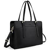 ECOSUSI Laptop Handtasche Damen Laptoptasche 15,6 Zoll Schultertaschen Shopper...