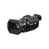 Panasonic HC-X1600E 4K 60p Professional Camcorder with 25mm Wide-Angle Lens, 24x Optical...