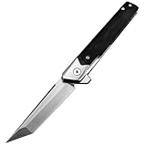 LIUS GROUP Lange Taschenmesser Klein Klappmesser Scharf Klappbar EDC messer,Schwarz...