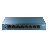 TP-Link TL-LS108G LAN Switch 8 Port Netzwerk Switch (Plug-and-Play Gigabit Switch LAN...