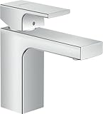 hansgrohe Vernis Shape - Waschtischarmatur mit Zugstangen-Ablauf, Wasserhahn Bad mit...