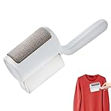 Cipliko Fusselbürste 2 in 1 Fusselbürste für Kleidung, Kleiderbürste, Fusselreiniger,...