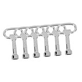 TIDTALEO 6Er-Packung Luft Sanitärwerkzeug multifunktionsschlüssel radiator key Klempner...