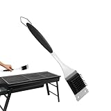 BBQ Grill Brush, Stainless Steel Grilling Cleaner Scrubber with Ergonomic Handle,...