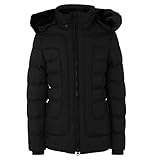 Wellensteyn Damen Steppjacke Jacke Belvedere BVDM - 44, Einfarbig, Gr. Large, Schwarz...